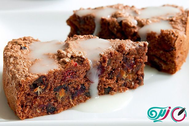 کیک رژیمی خرمایی