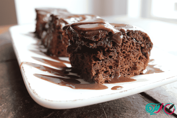 کیک رژیمی شکلاتی