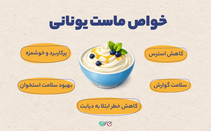 خواص ماست یونانی