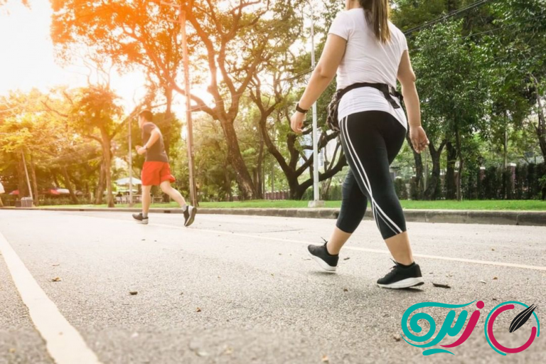 بهترین زمان برای پیاده روی