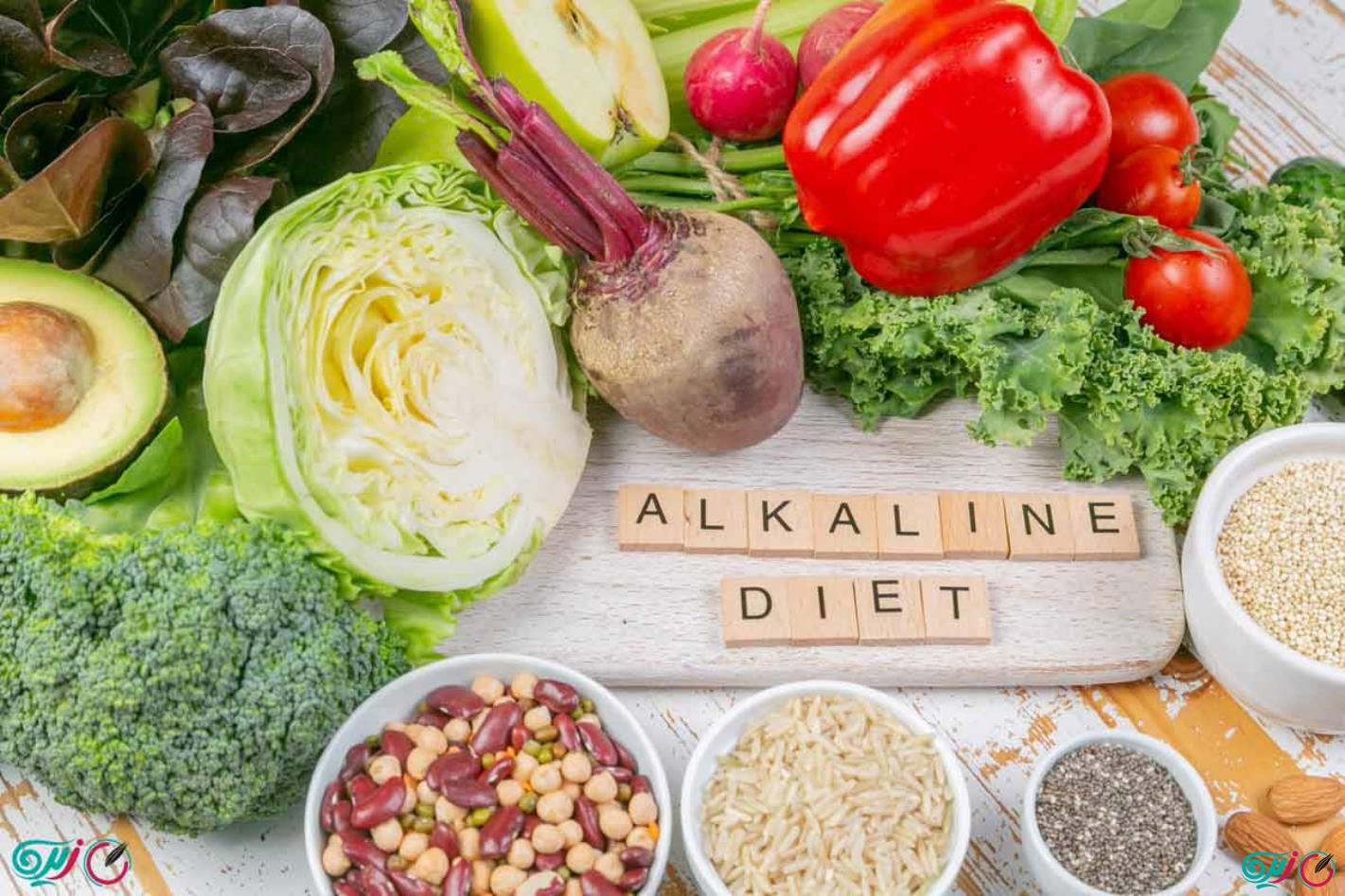 هر آنچه باید درباره رژیم آلکالاین بدانید!|لیست غذاهای قلیایی2026